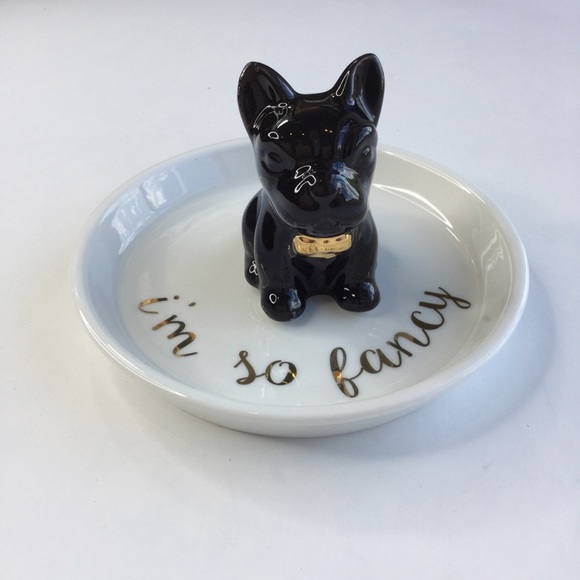 Other - French bulldog I’m So Fancy jewelry dish